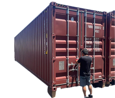Shipping container hire information in Australia