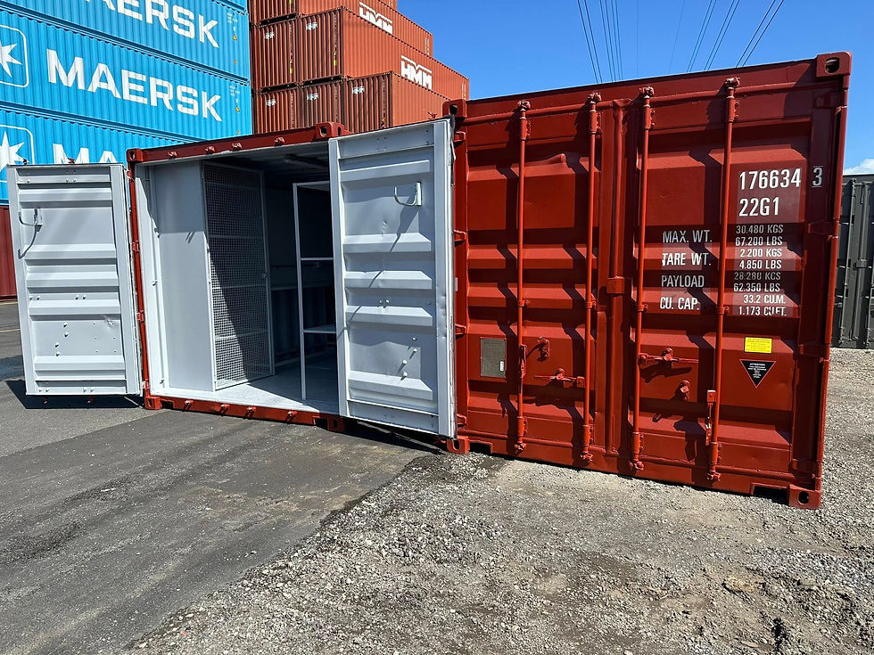 20ft Dangerous Goods Storage Container (Ventilated & Bunded)