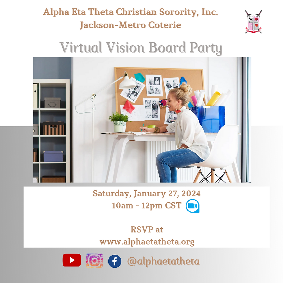 Virtual Vision Board Party