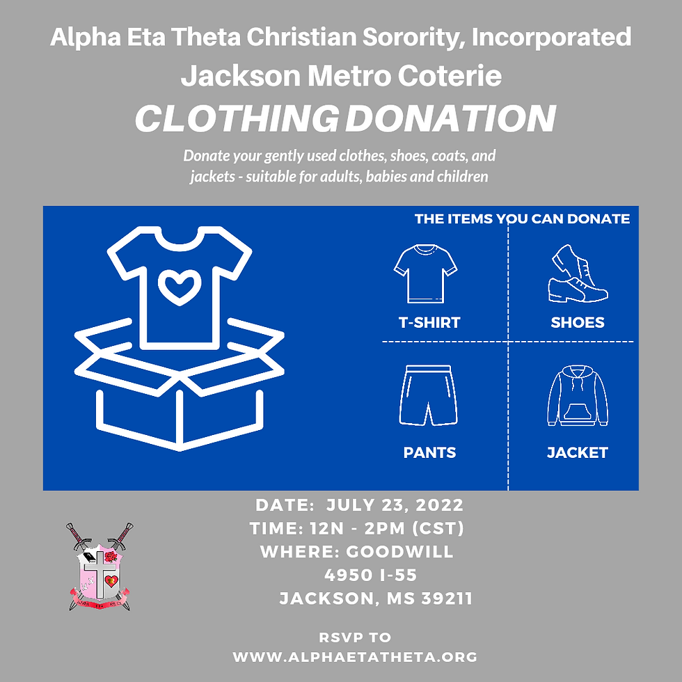 Clothing Drive