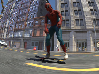 MIRAN DILBEROVIC - BTS OF HIS SKATEBOARDING SPIDERMAN ANIMATION 
