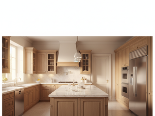 Stainless steel refrigerator in modern kitchen, representing common signs your refrigerator needs professional repair in Cullman, AL.