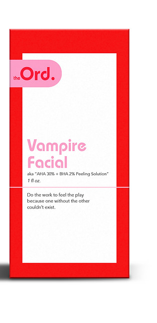 Vampire Facial Product