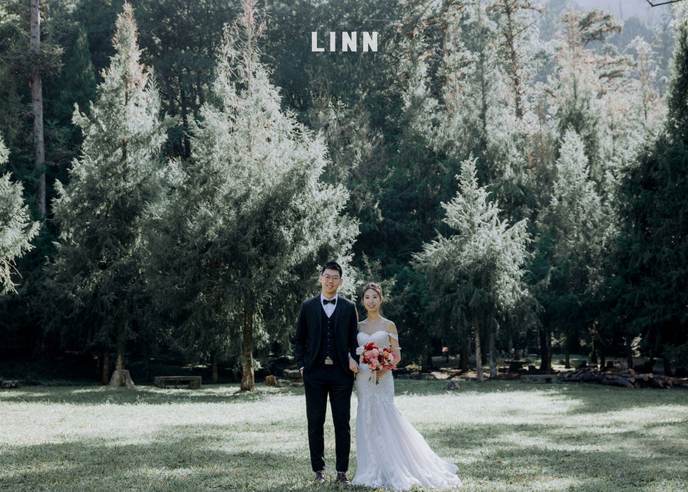 惠蓀林場草原婚紗-雙人大景草原合照-開心戶外婚紗-LINN美式婚紗 | Huisun Forest Farm Meadow Wedding Epic Field Couple Happy