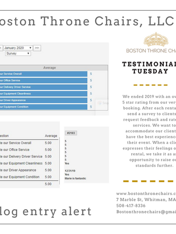 Testimonial Tuesday- Jan 14