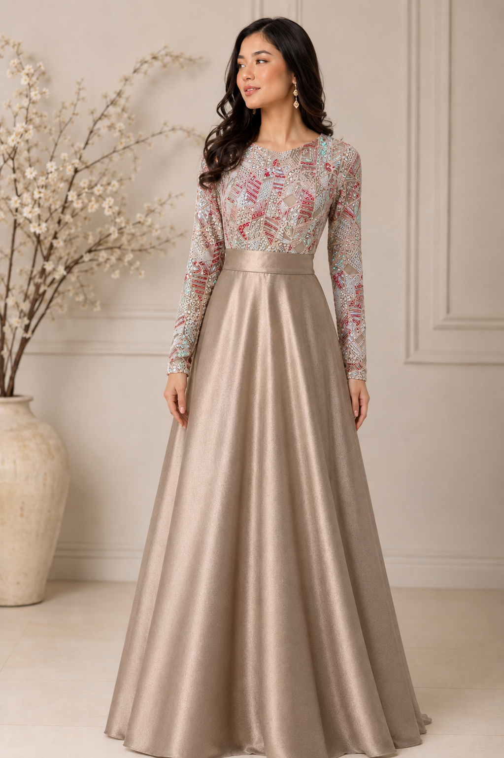 Layla Half and half dress
