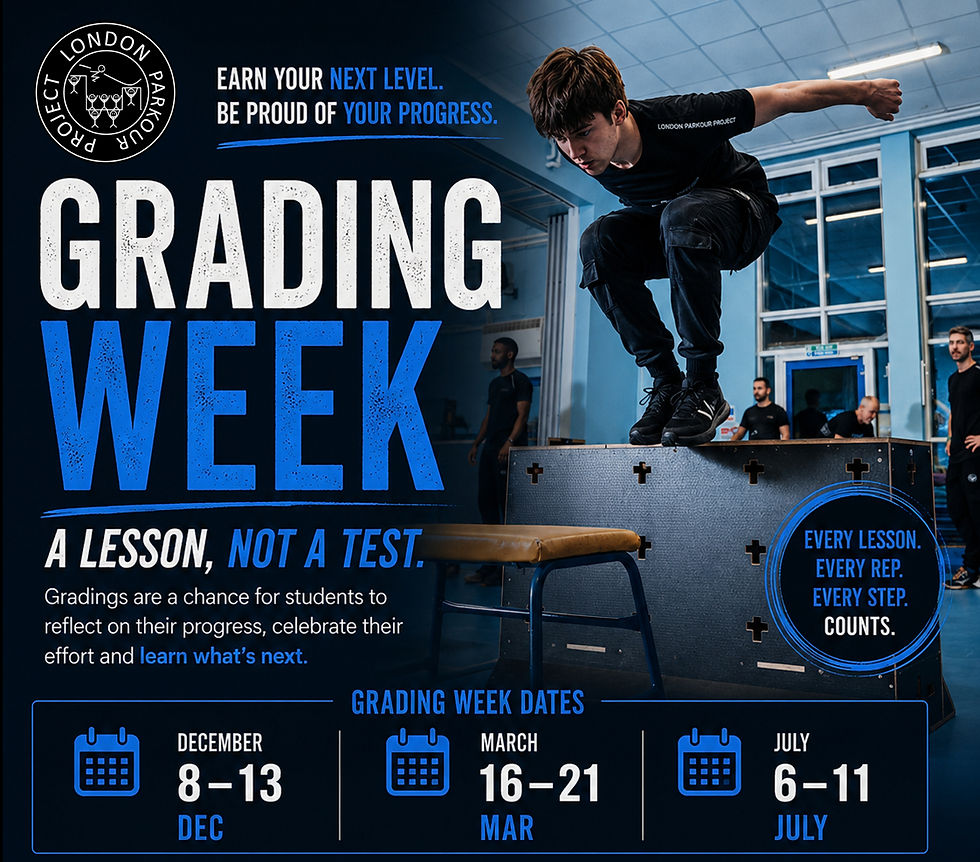 GRADING WEEK - SAVE THE DATE