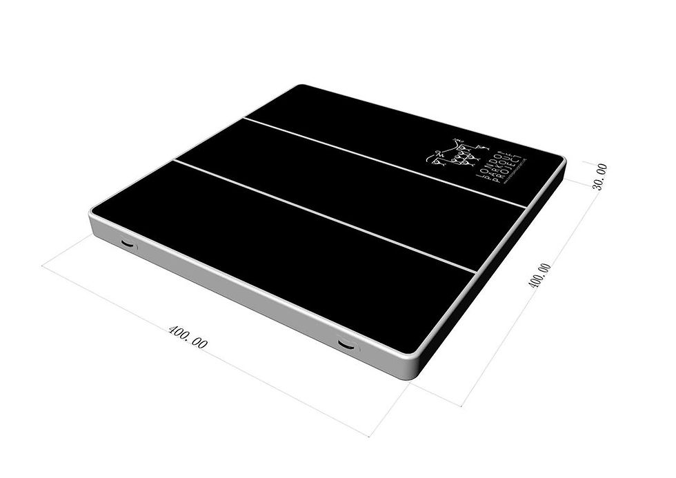 London Parkour Project Air floor, designed to support the training of acrobatic flips. 