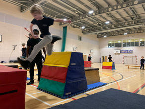 8 - 10 YEARS INDOOR PARKOUR