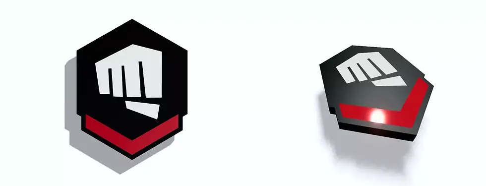 Thumbnail: VALORANT RIOT GUN BUDDY BADGE