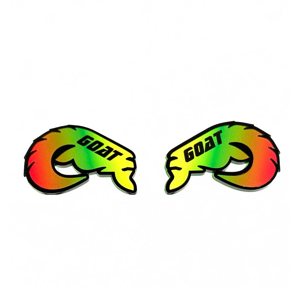 Thumbnail: Green Goat Badges