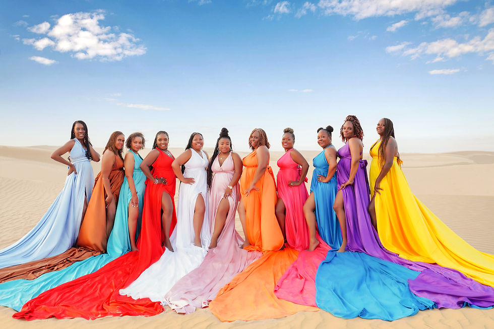 The Best Colors for a Summer Flying Dress Photoshoot