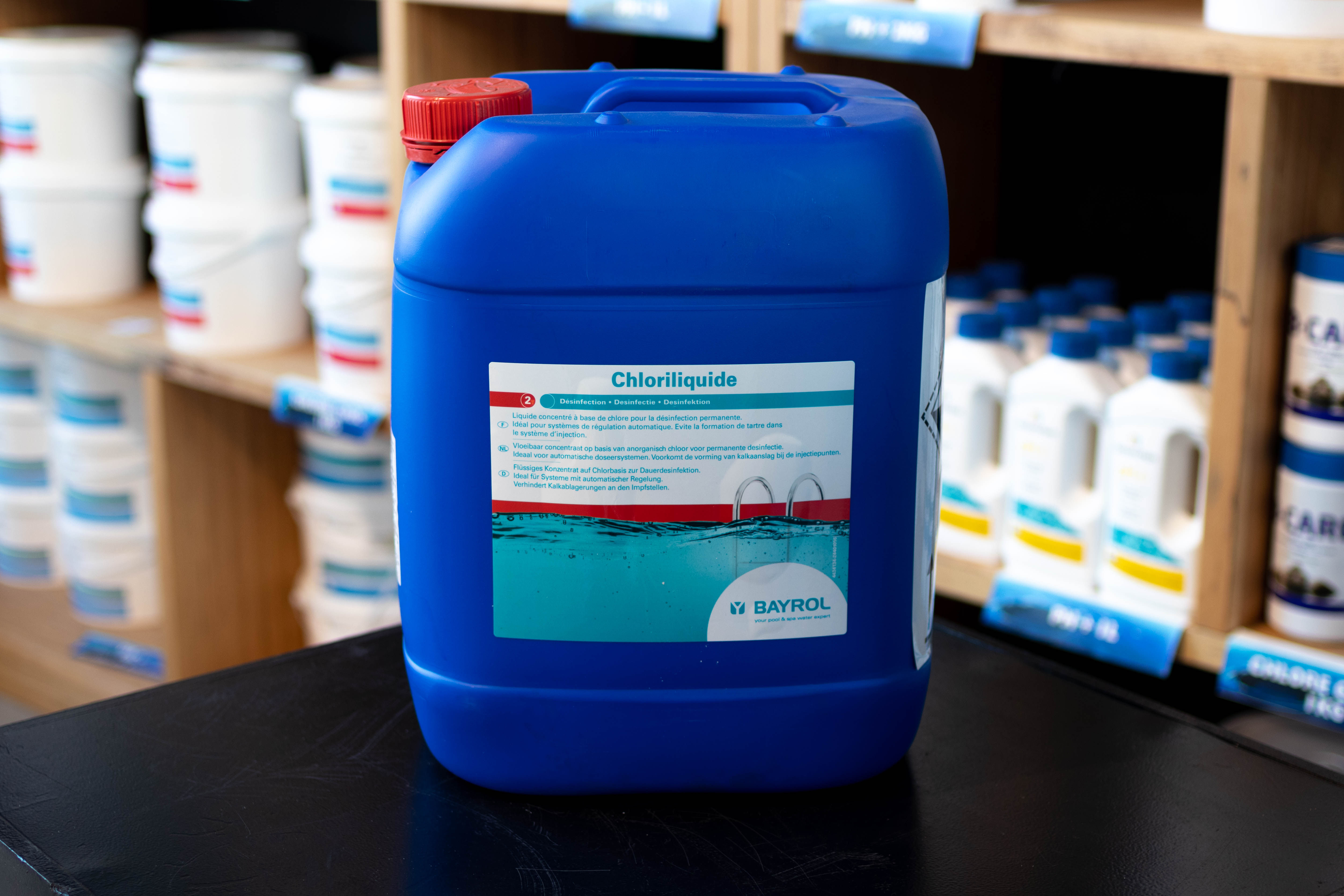 Chlore 20L (Système de dosage automatique)