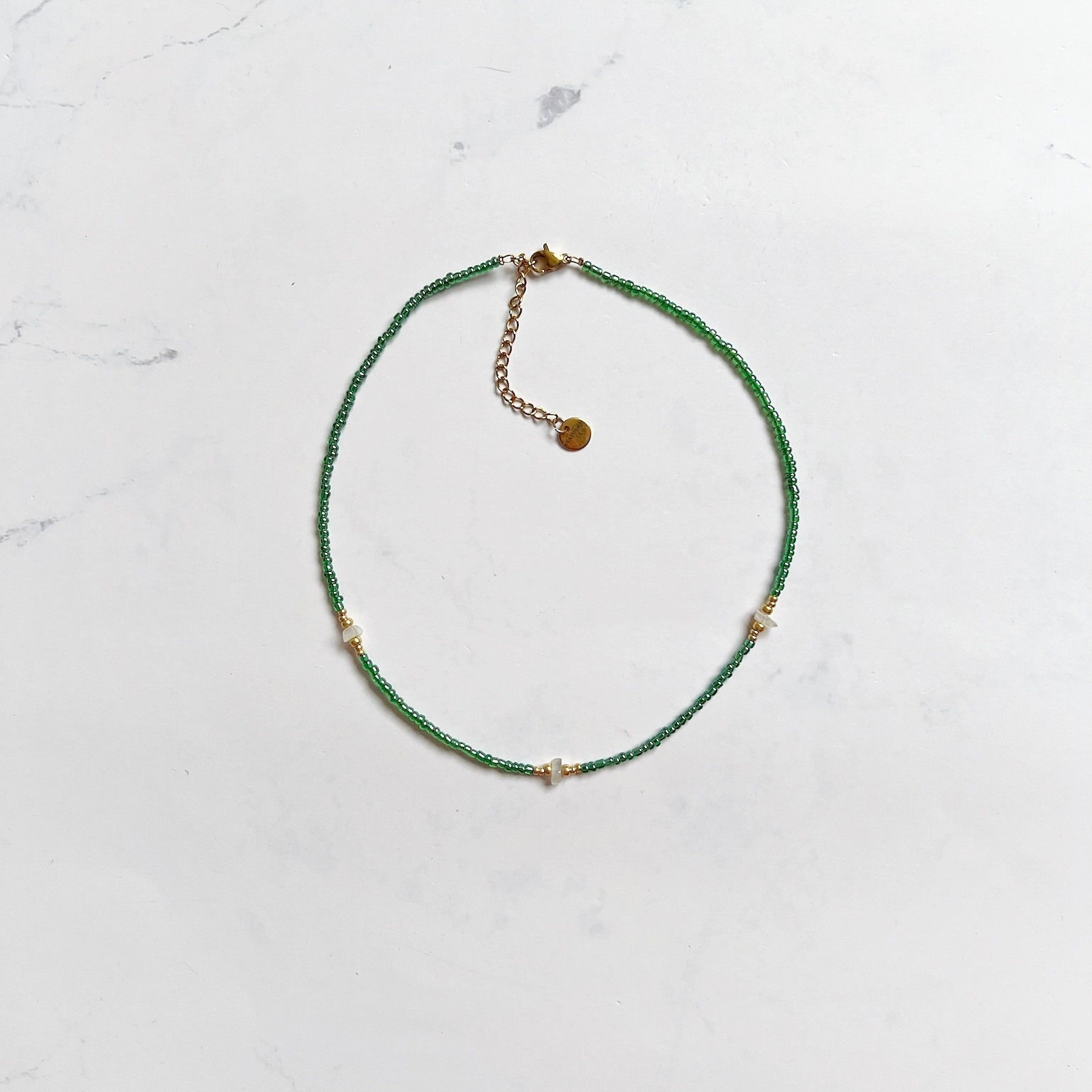 Necklace 'IVY' Maansteen