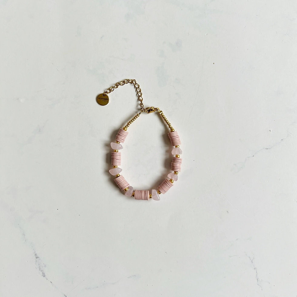 Bracelet 'KATSUKI' (Light Pink)