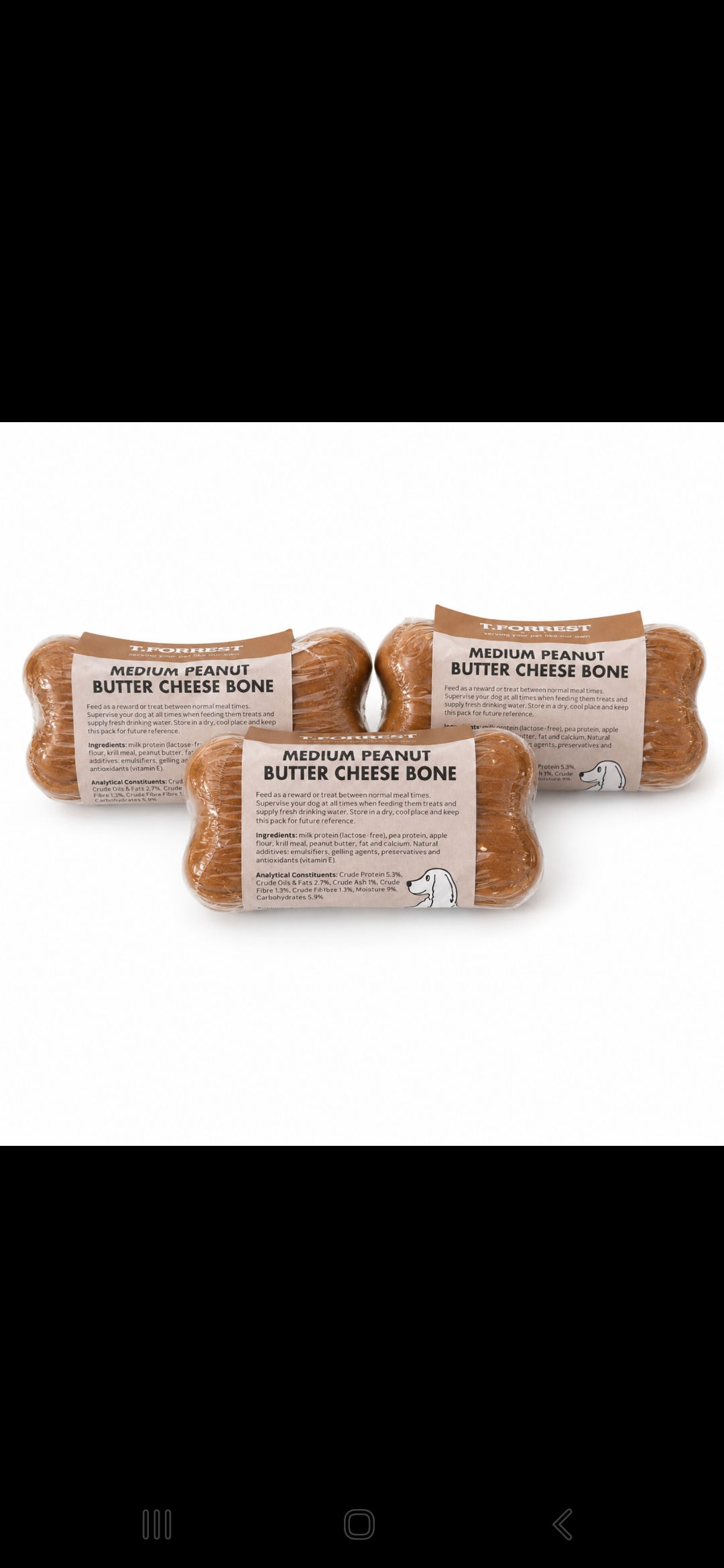 PEANUT BUTTER CHEESE BONE