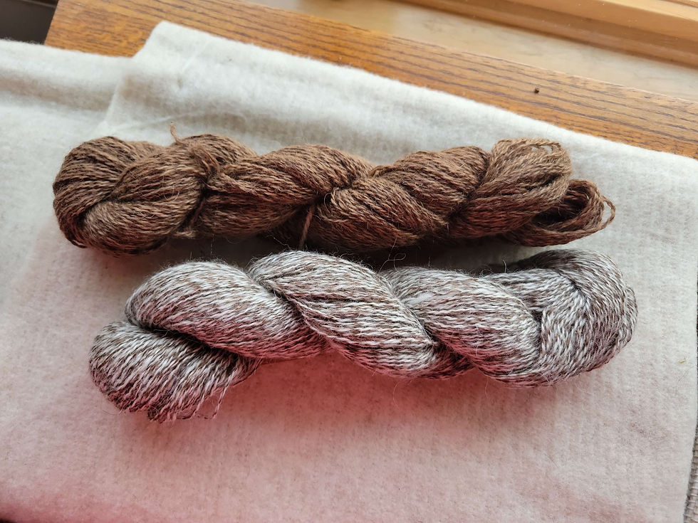 Thumbnail: Icelandic Wool Yarn  Marled