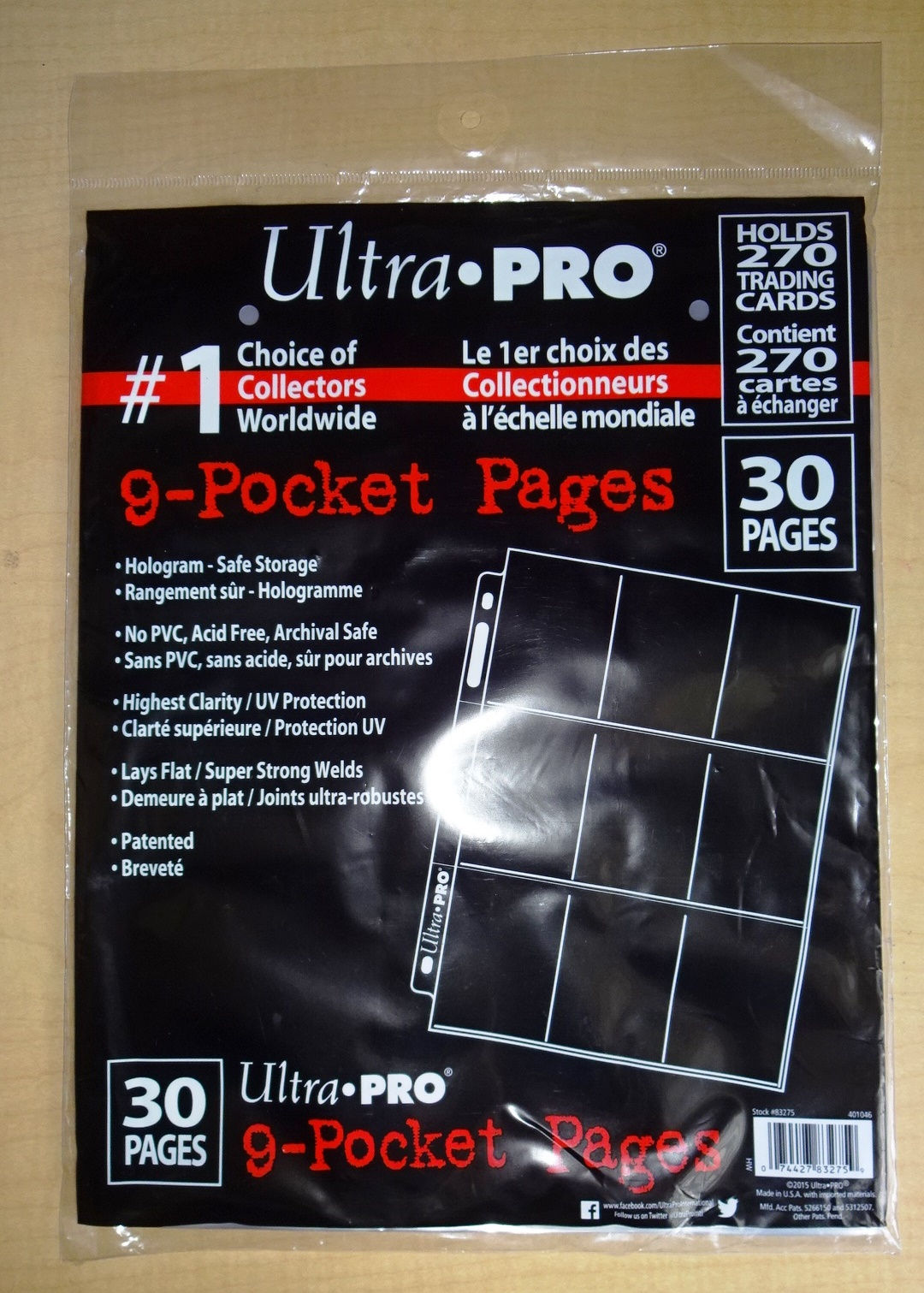 PAGINAS PROTECTORAS (pkt 30)