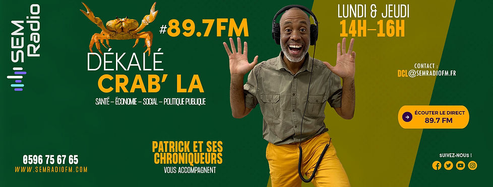 DÉKALÉ CRAB'LA - SEM RADIO MARTINIQUE