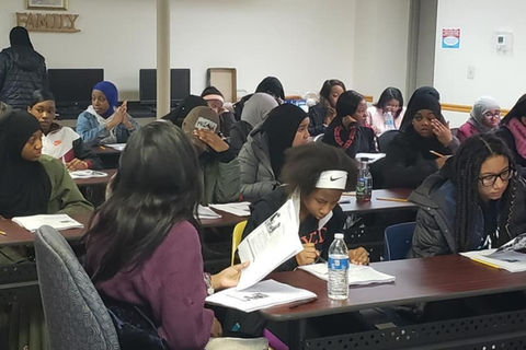 Youth at the Babysitting course