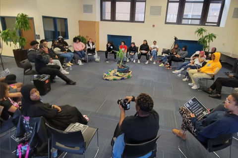 Youth meeting with @lots_inc.