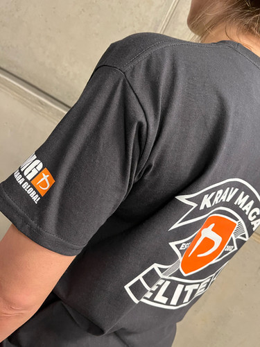Dirty Ray Krav Maga T-Shirt Für Herren – Kurzarm, 100% Baumwolle, 190 G/m², Mit Kampfsport-Print, Größen S-XXL