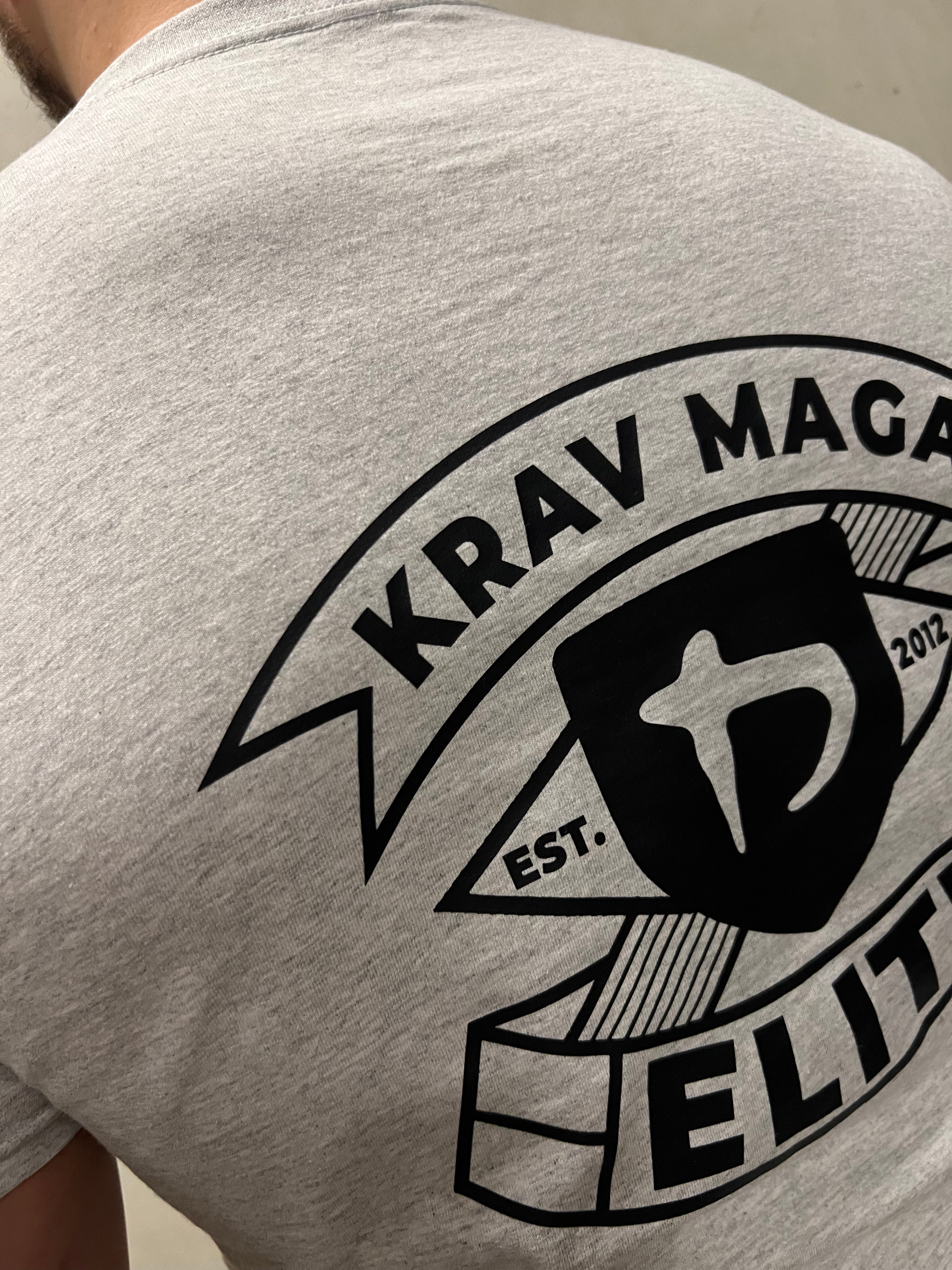 Krav Maga Elite Club T-Shirt | Monochrom