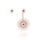 Thumbnail: Sunburst Drop Earrings