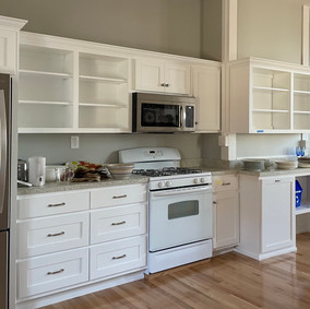 New Cabinets and Appliances