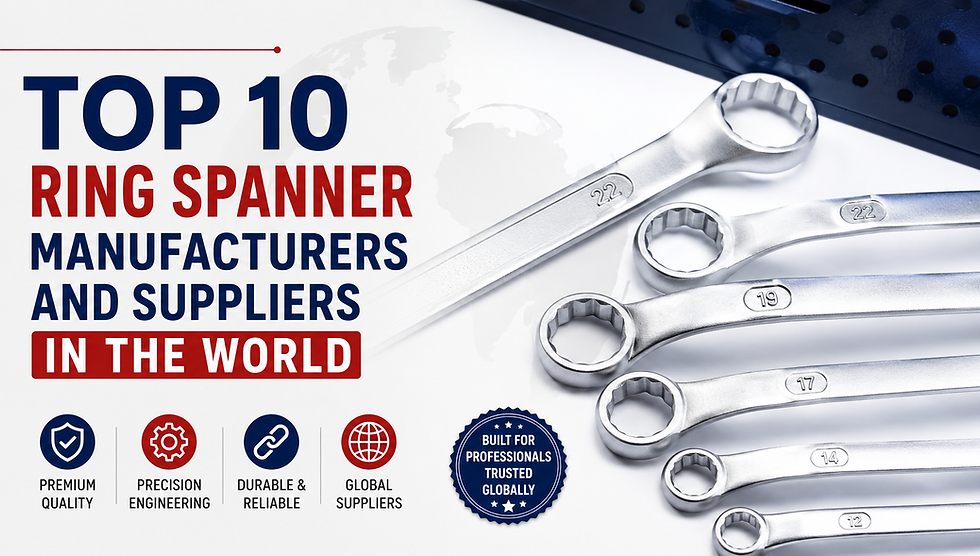 Top 10 Ring Spanner Manufacturers and Suppliers in the World