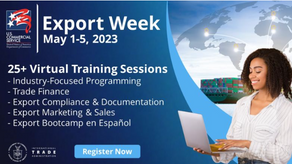 It's Export Week 1-5 May 2023!
