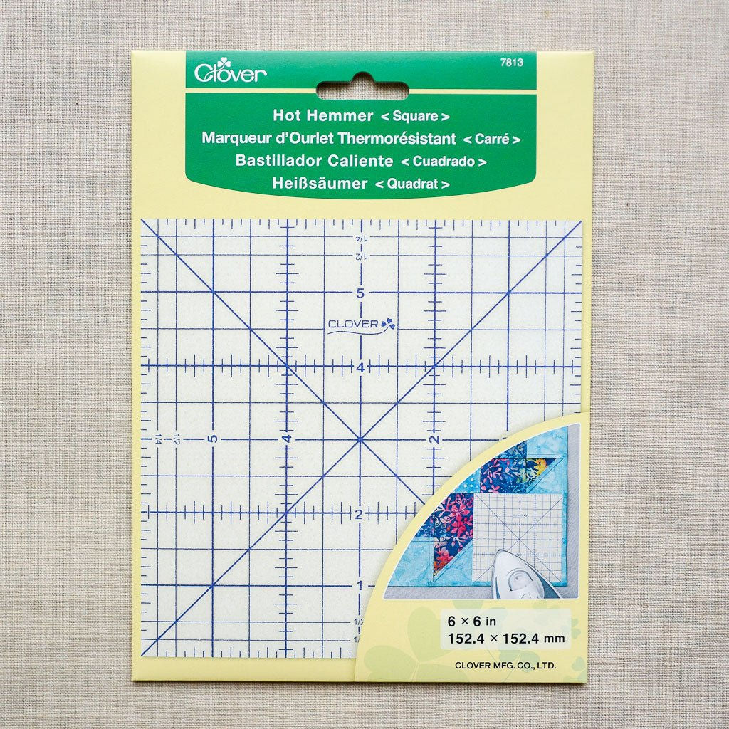 CLOVER Hot Hemmer Ruler