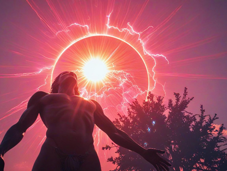 Today the peace of God envelops me, And I forget all things except His Love.