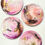 Thumbnail: Coaster set of 4 - Pink 2