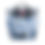 Miniaturbild: Einzeltasche Trend L jeans blau 20 Liter