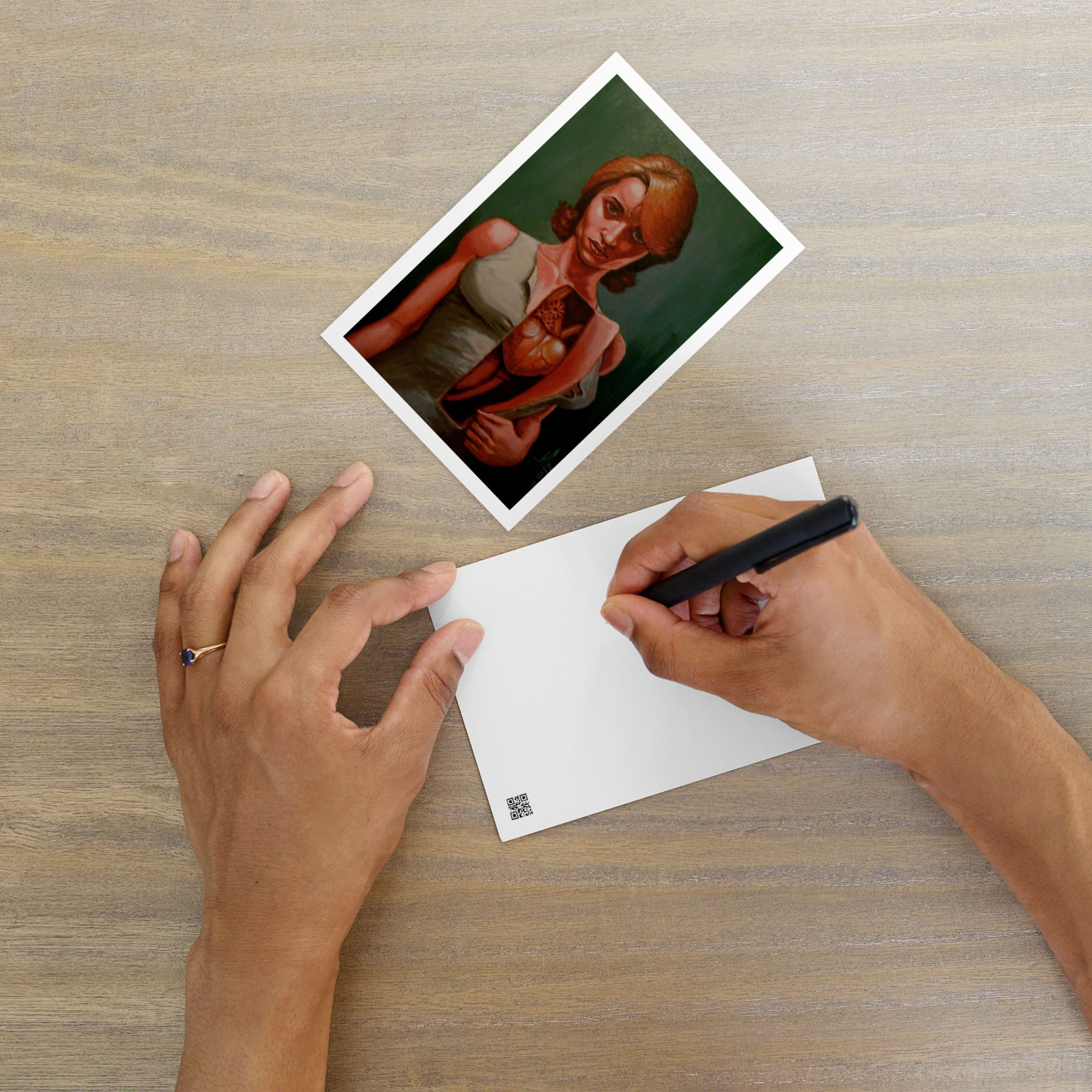 Heart of Gold Postcard