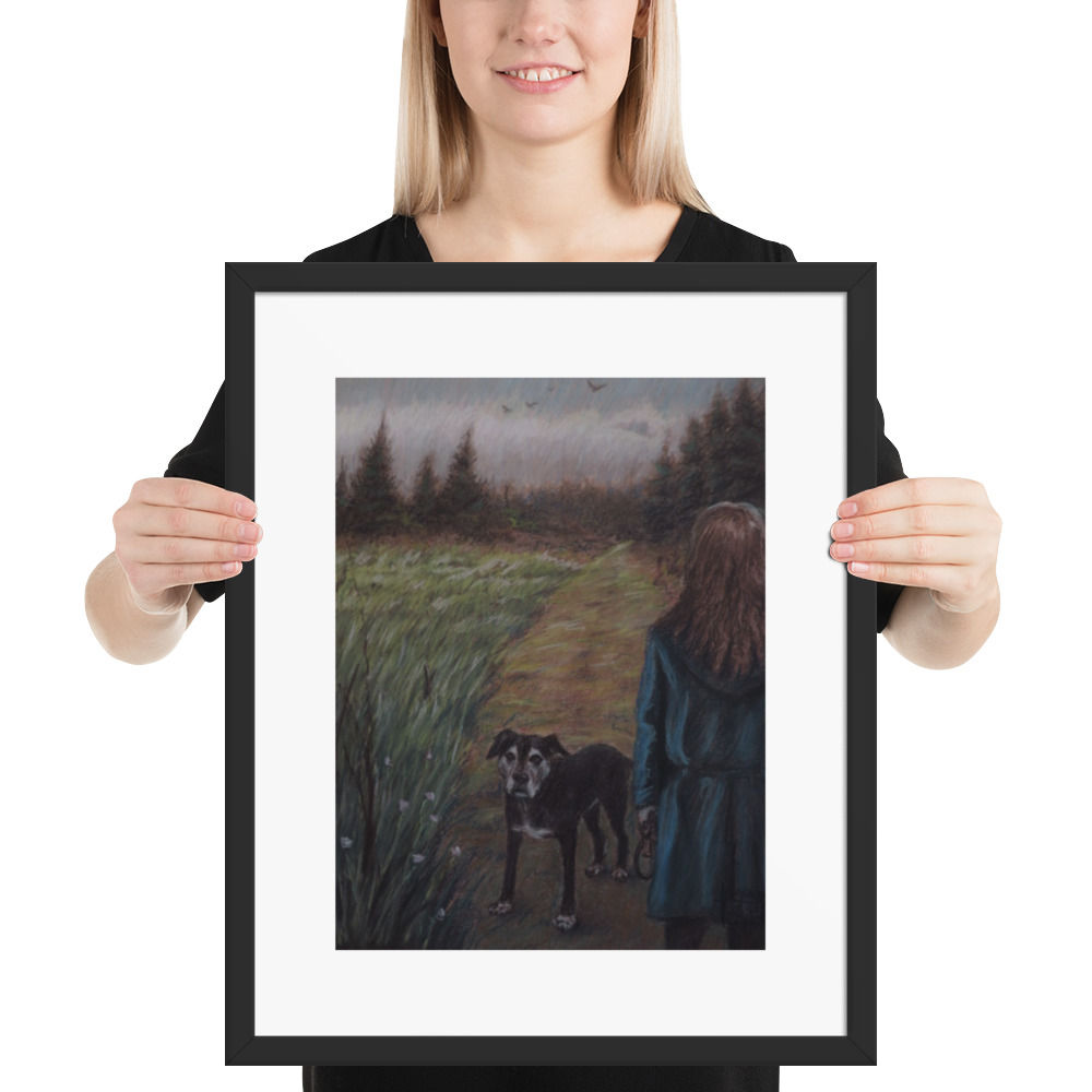 "A Good Day" 16"x20", 8"x10" framed print