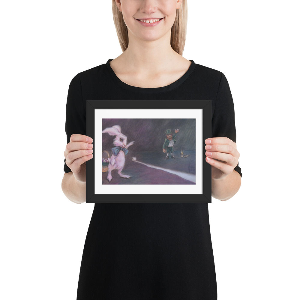 Holiday Distancing- framed  10x8, 16x12