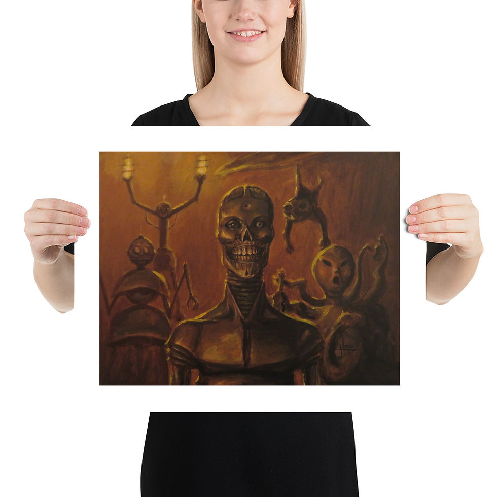 Automaton; Steam Dream- 20"x16", 10"x8"