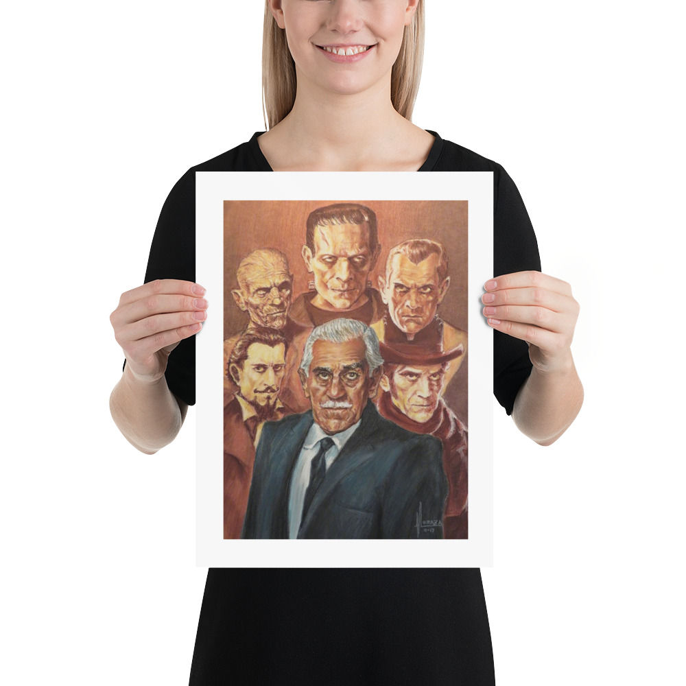 Karloff 12x16, 18x24