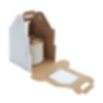 Thumbnail: O'Creme Tall White Kraft Cake Carrier Box