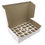 Thumbnail: O'Creme White Cardboard Insert for Mini Cupcakes, 24 Cavities - Pack Of 100