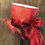 Thumbnail: Unique Red Paisley Top Hat Lampshade £89.99