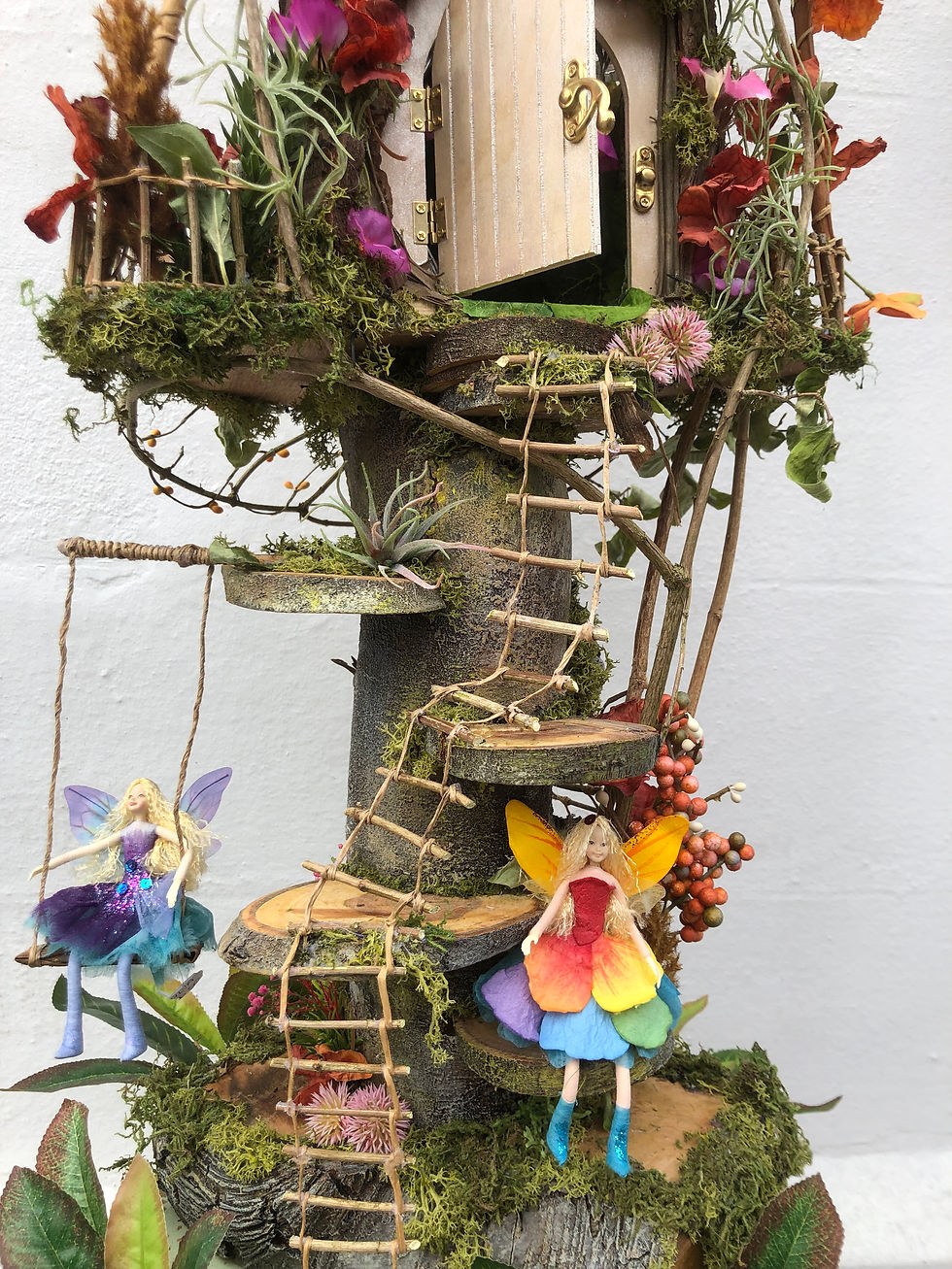 Thumbnail: One Of A Kind Fairy Tree Tower £350.00