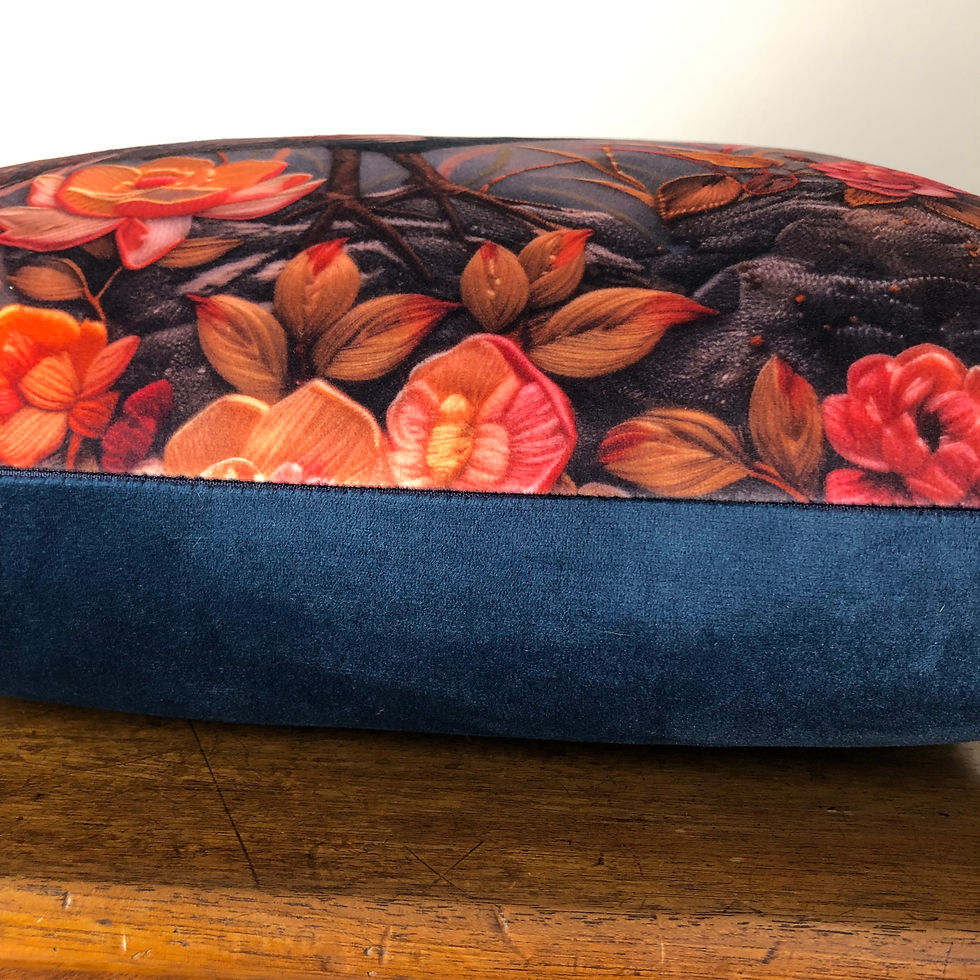 Thumbnail: Luxury Velvet Cushion: Pheasant