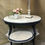 Thumbnail: One of a Kind Table Set Charcoal & Silver Pearl