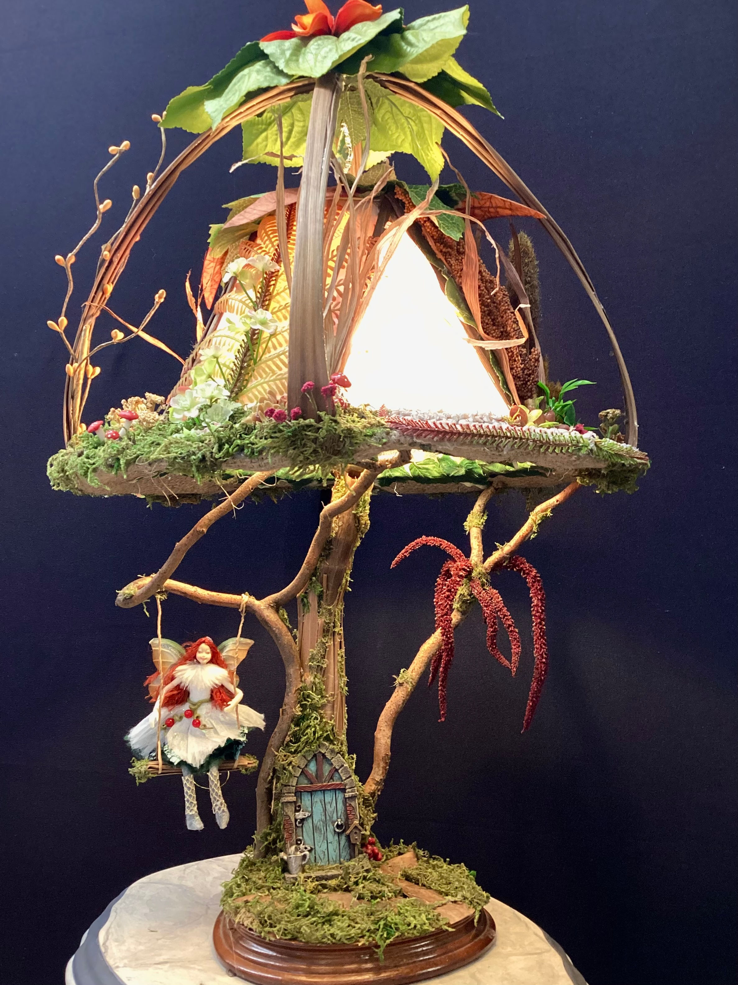 One Of A Kind Fairy Tree House Table Lamp £299.00