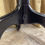 Thumbnail: Antique Tilt Top Table: Black & Gold