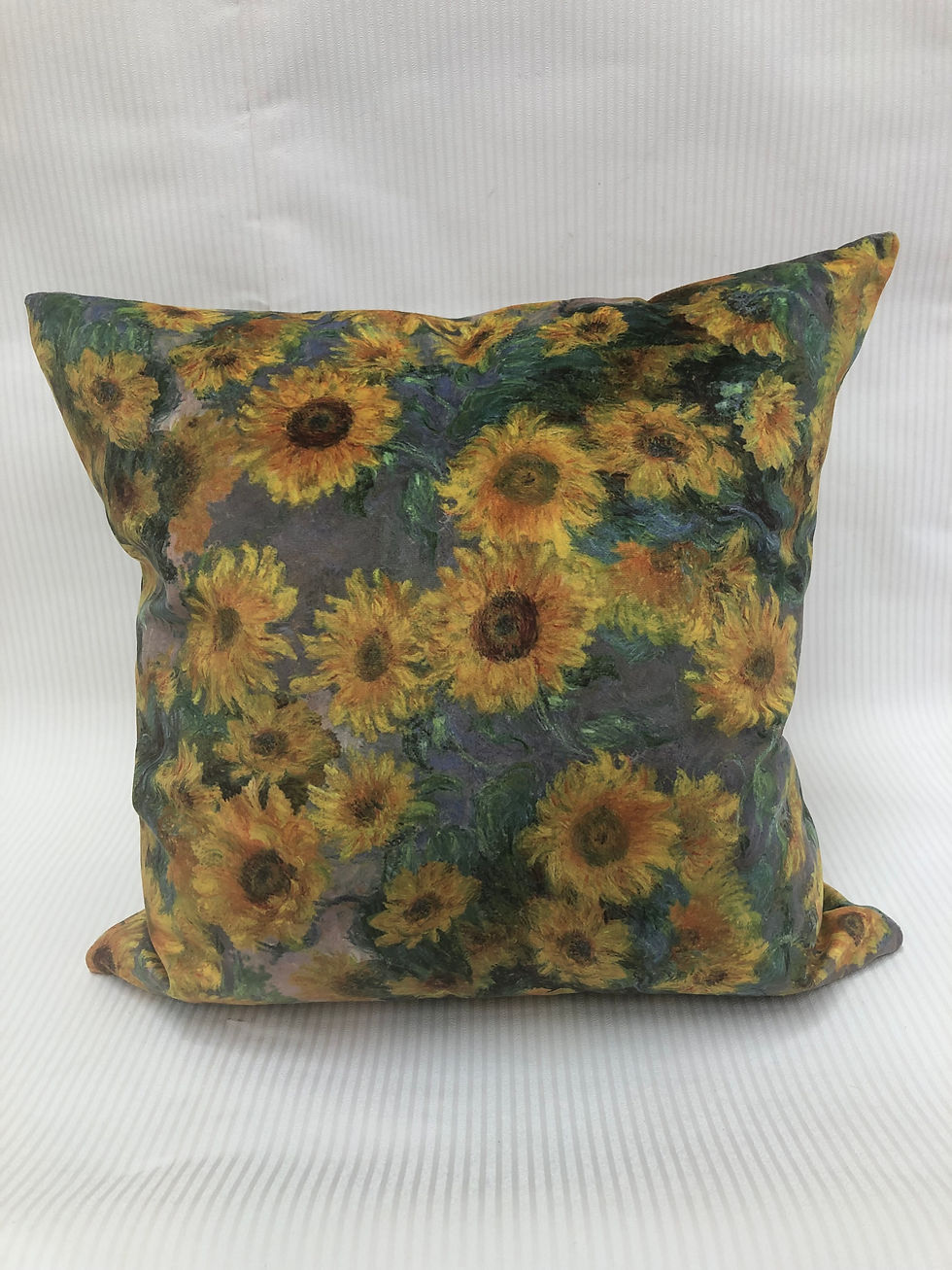 Thumbnail: Bespoke Velvet Lampshade & Cushion, Van Gogh Sunflowers
