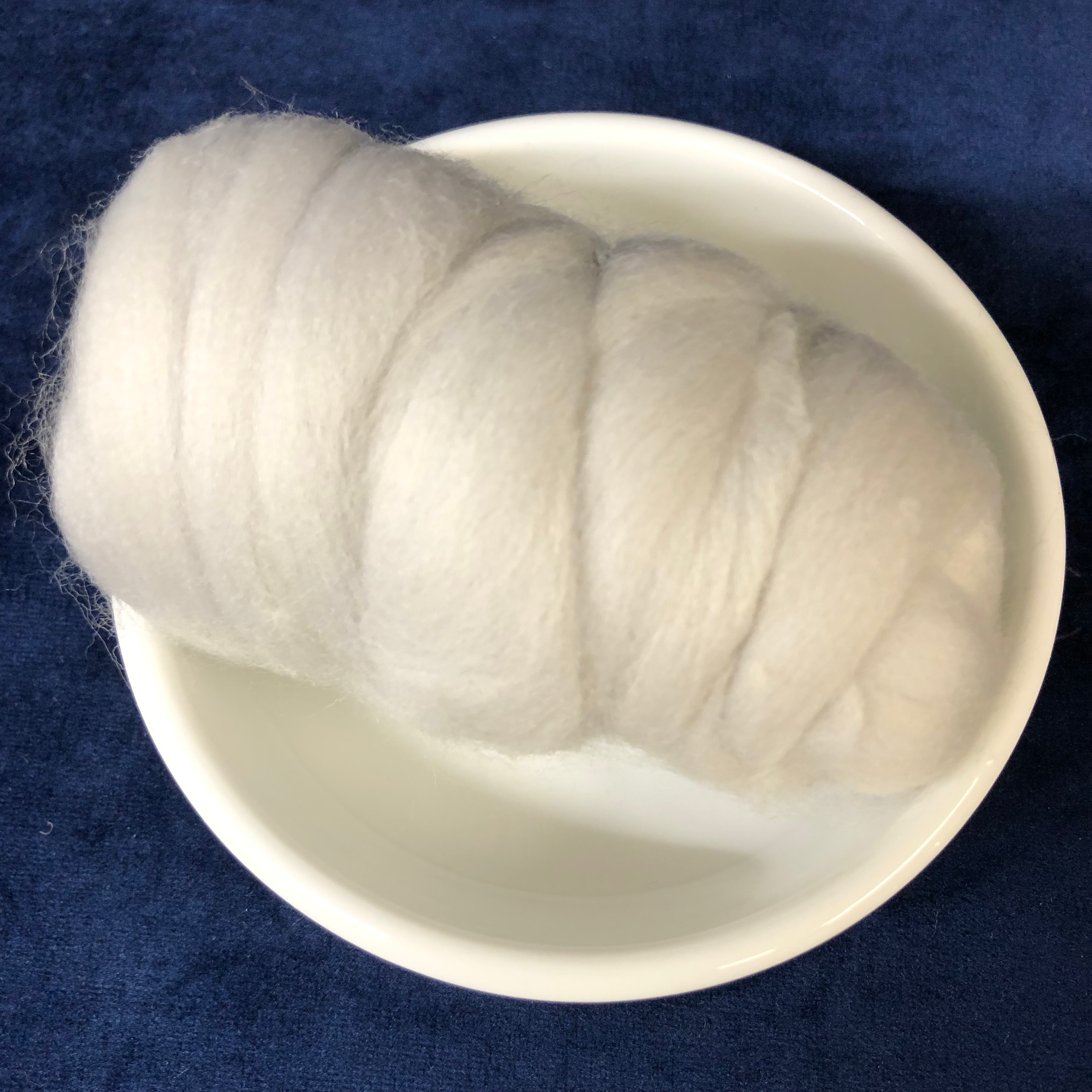 Pearl Merino Wool Roving Tops 25g